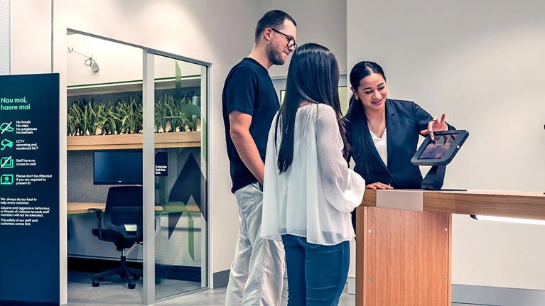 Abstract illustration of a Kubernetes cluster and CI/CD pipeline