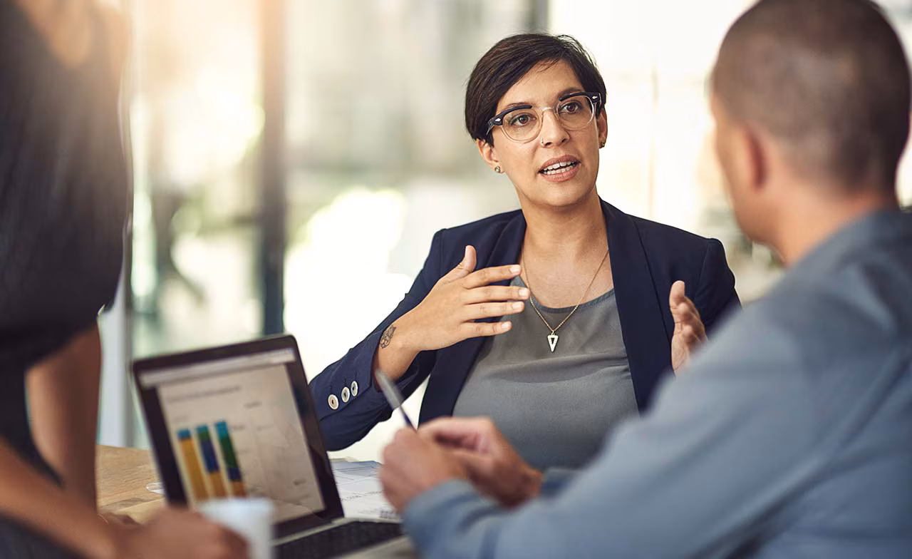 Image representing interactive dashboards and data visualization charts.