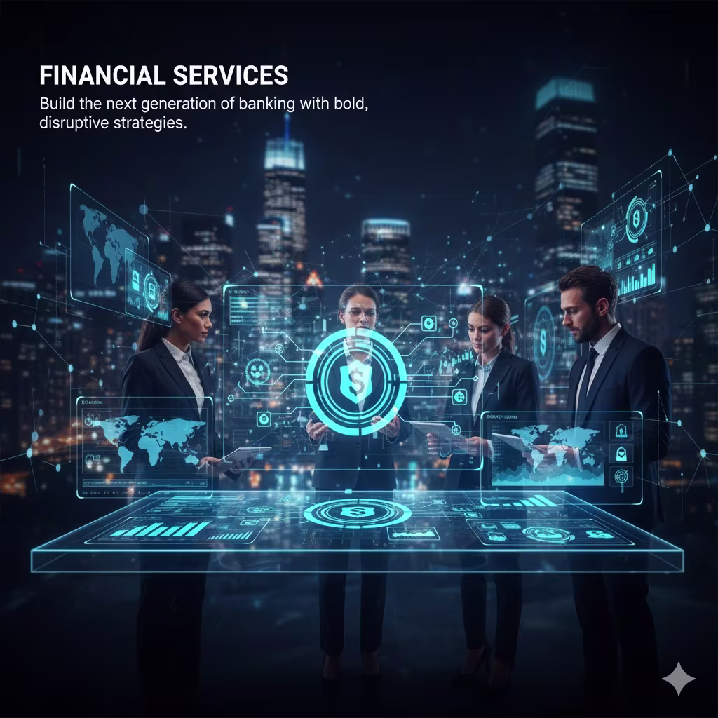Modern financial technology and digital banking solutions